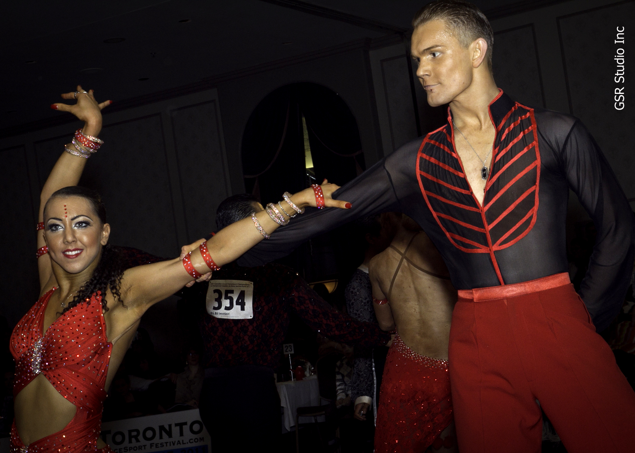 Sarah-Maude Thibaudeau et Daniel Studenny - Championnat canadien fermé de Danse Sportive en latin