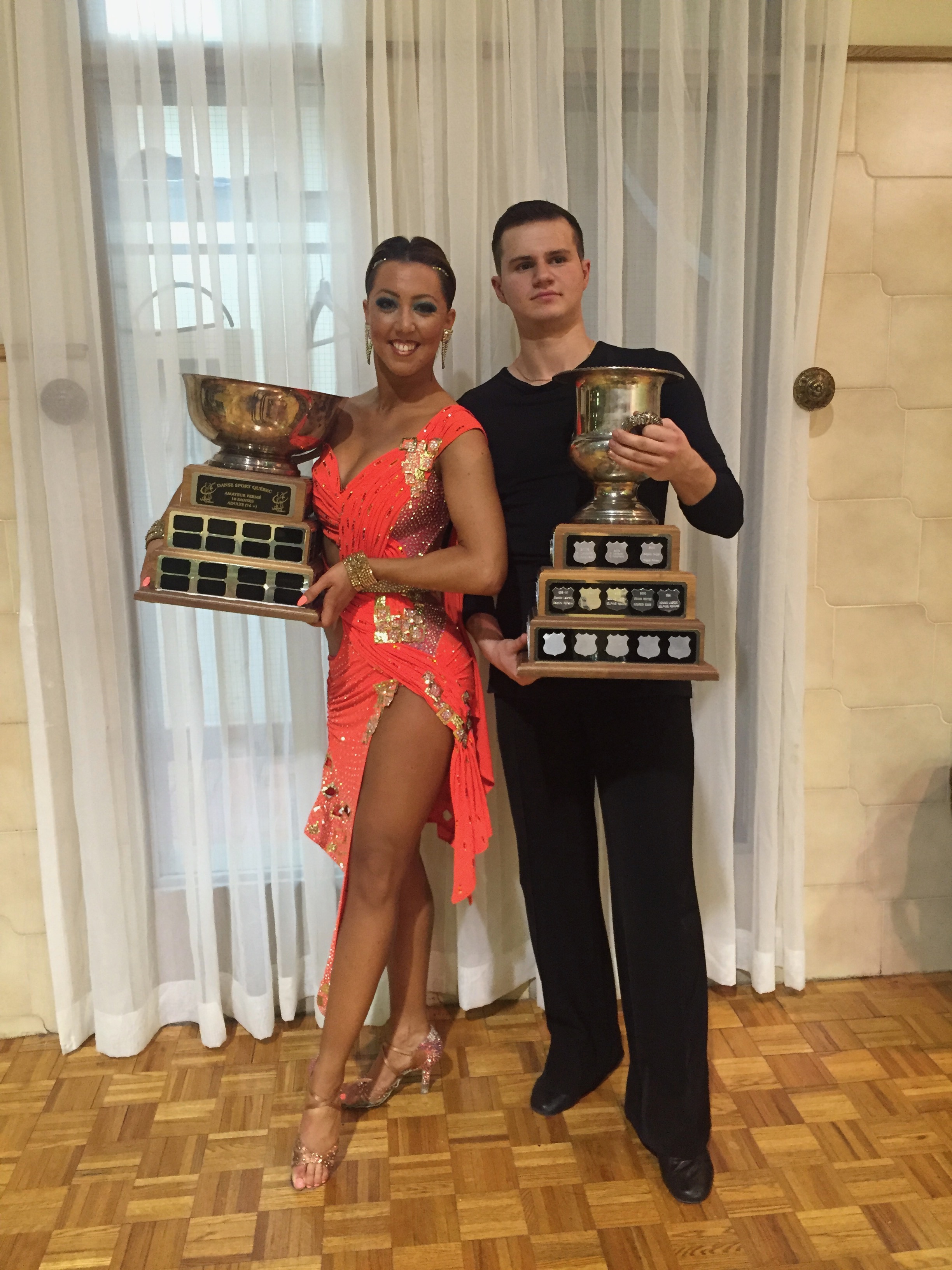 Sarah-Maude Thibaudeau et Daniel Zaharia - Danse Sportive Champions Québécois
