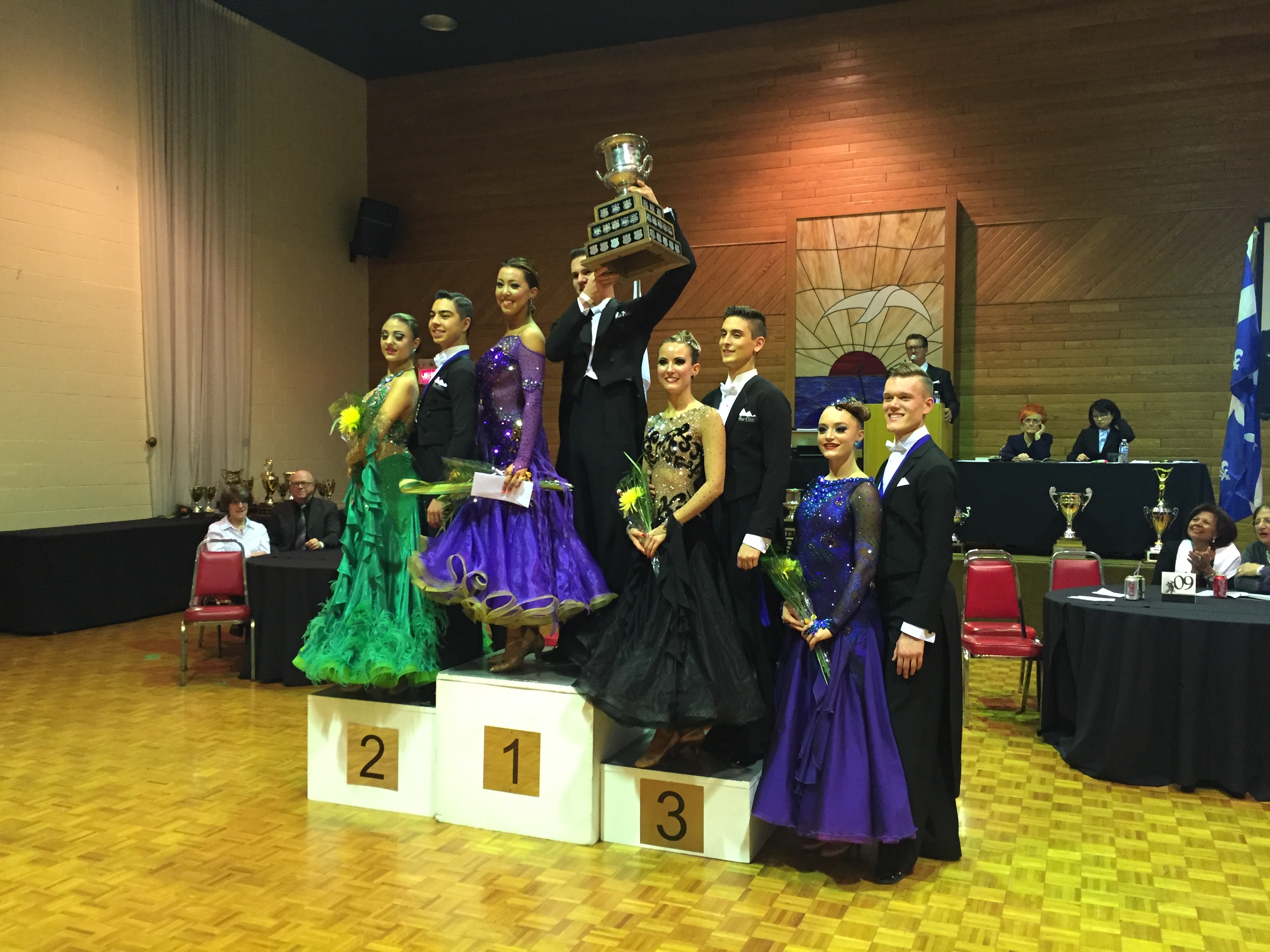 Sarah-Maude Thibaudeau et Daniel Zaharia - Danse Sportive Champions Québcois