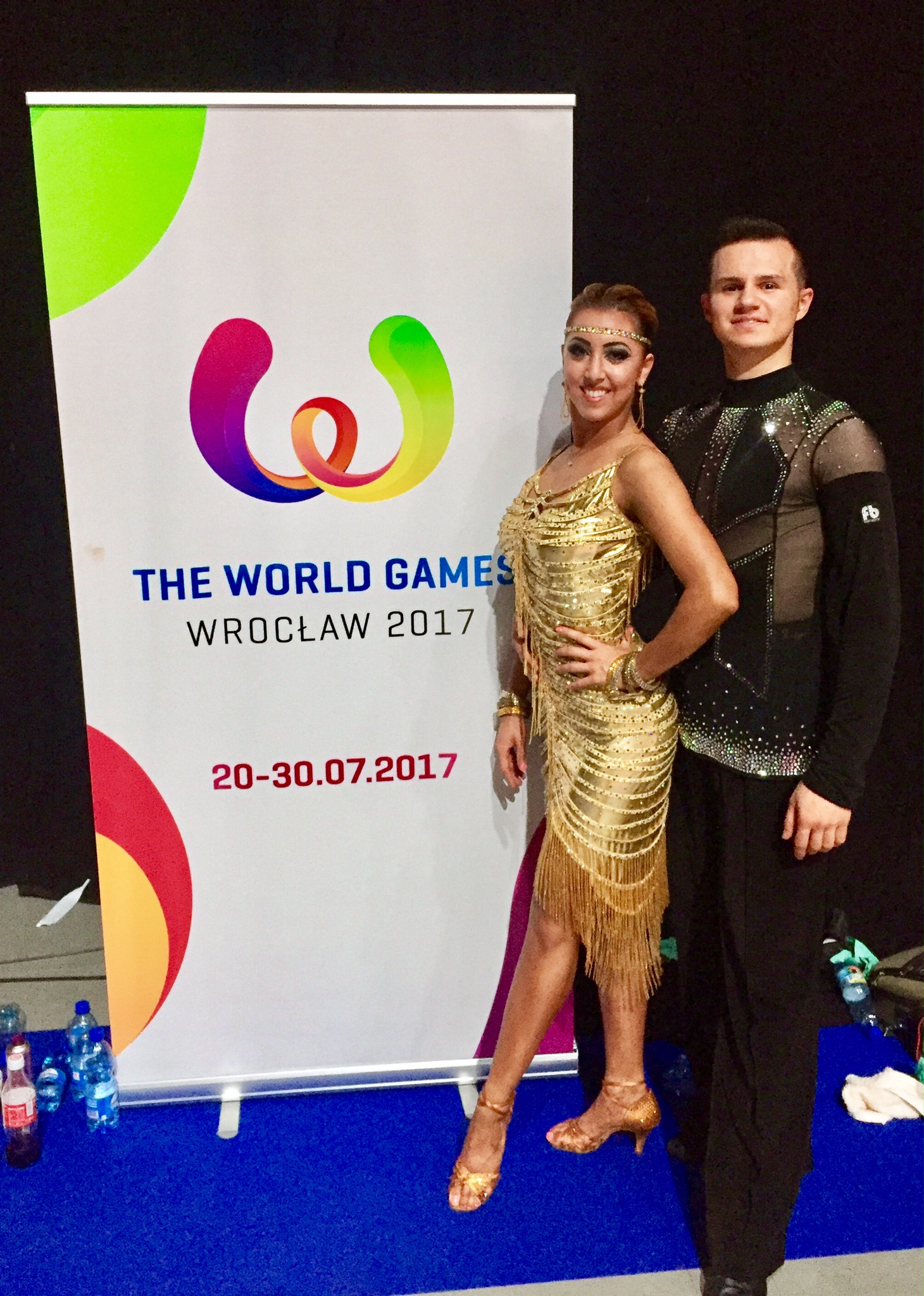 Sarah-Maude Thibaudeau et Daniel Zaharia - Jeux Mondiaux en danse sportive 2017 in Wroclaw, Poland
